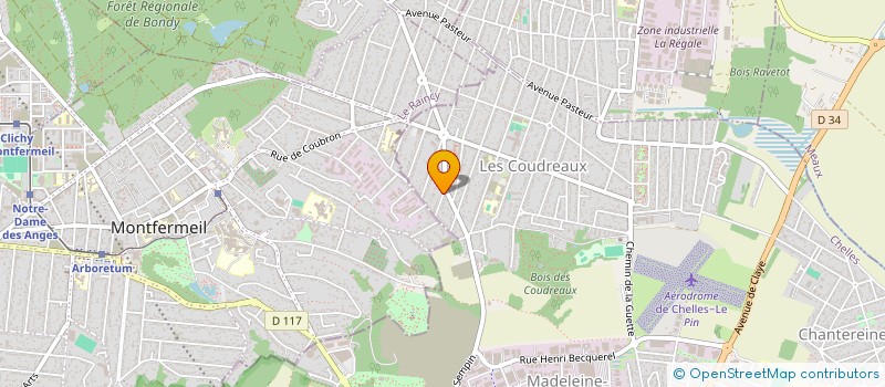 localisation de l'entreprise SCI GIORDANO  BOUZIGUES