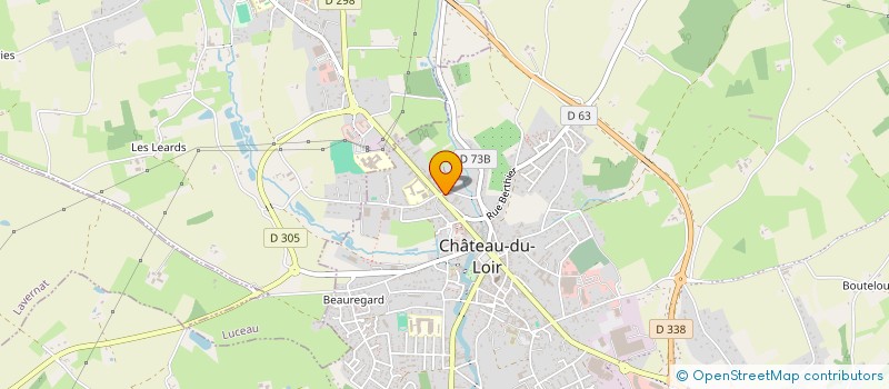 localisation de l'entreprise SCI GIOT  MONTVAL-SUR-LOIR