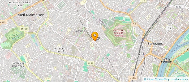 localisation de l'entreprise SCI GIOT-IMMO à RUEIL-MALMAISON