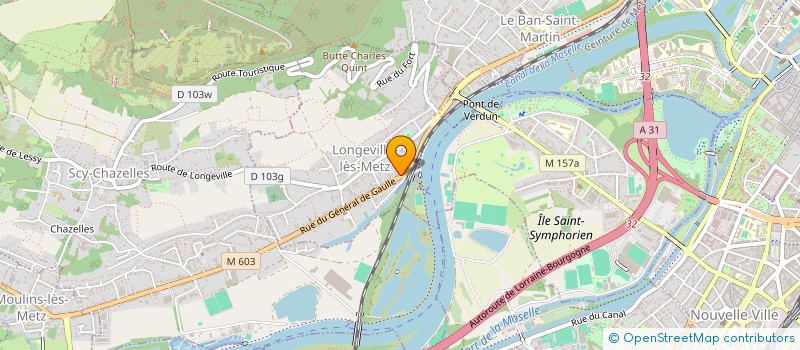 localisation de l'entreprise SCI GIOTO à LONGEVILLE-LES-METZ