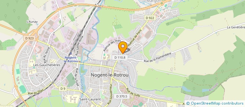 localisation de l'entreprise SCI GIOVALIA à NOGENT-LE-ROTROU