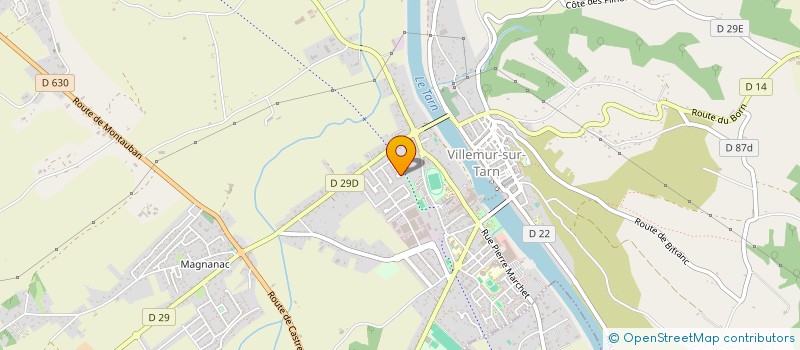 localisation de l'entreprise SCI GIOVANNI  VILLEMUR-SUR-TARN