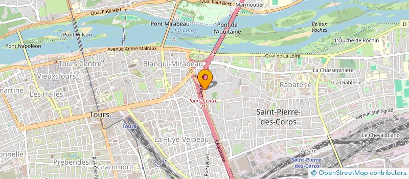 localisation de l'entreprise SCI GIP-B  SAINT-PIERRE-DES-CORPS