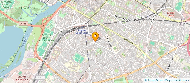 localisation de l'entreprise SCI GIPA à ANGERS