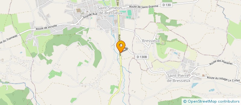 localisation de l'entreprise SCI GIPE  SAINT-SIMEON-DE-BRESSIEUX