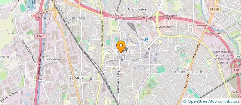 localisation de l'entreprise SCI GIPSY  TOULOUSE
