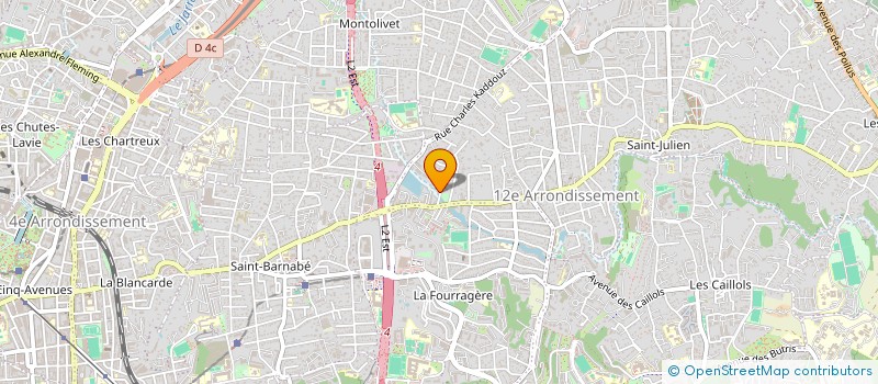 localisation de l'entreprise SCI GIRAL à MARSEILLE