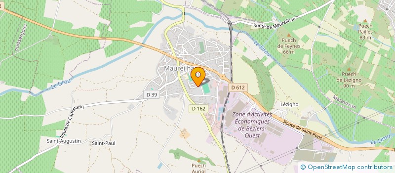 localisation de l'entreprise SCI GIRANTIO  MAUREILHAN