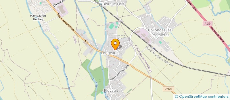 localisation de l'entreprise SCI GIRARD 2111  VARANGES