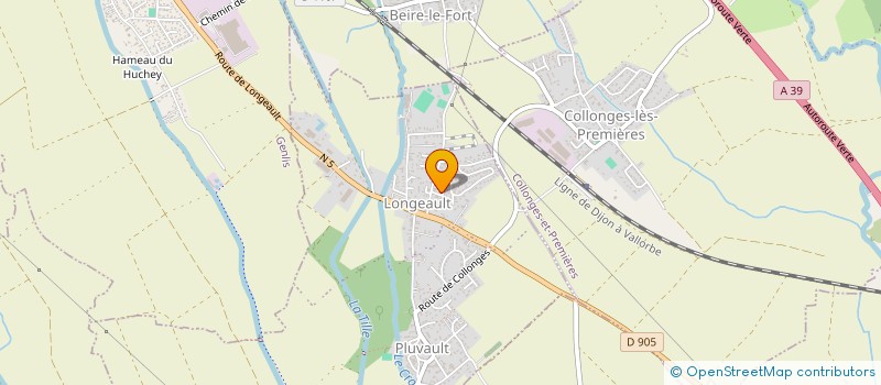 localisation de l'entreprise SCI GIRARD  VARANGES