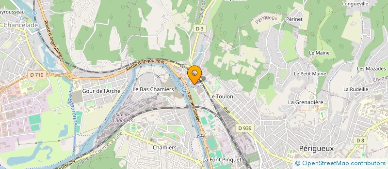 localisation de l'entreprise SCI GIRARD à PERIGUEUX