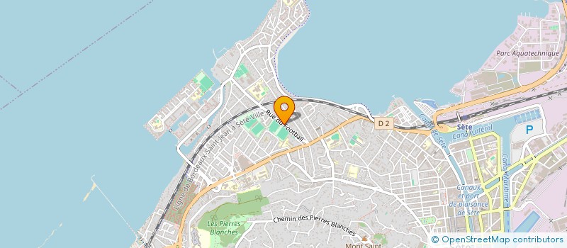 localisation de l'entreprise SCI GIRARD  SETE