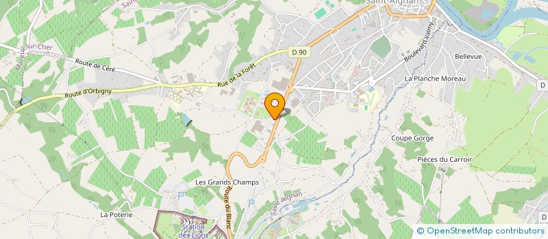 localisation de l'entreprise SCI GIRARD-AUBIN  SAINT-AIGNAN