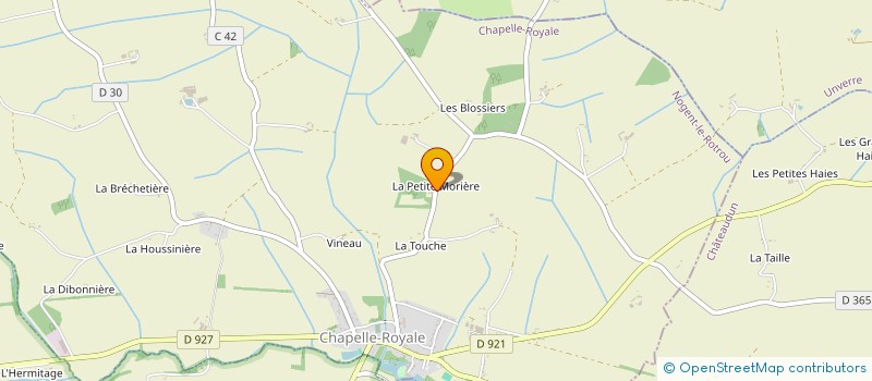 localisation de l'entreprise SCI GIRARD BROU à CHAPELLE-ROYALE