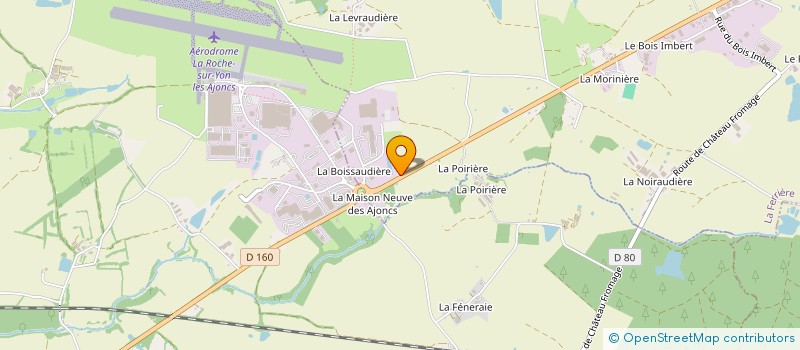 localisation de l'entreprise SCI GIRARDEAU à LA FERRIERE