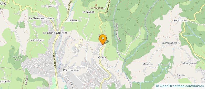 localisation de l'entreprise SCI GIRARDEY AUROUZE IMMO &CO  SORBIERS