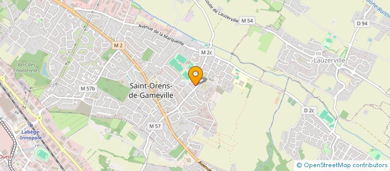 localisation de l'entreprise SCI GIRAUD FAMILIA  SAINT-ORENS-DE-GAMEVILLE