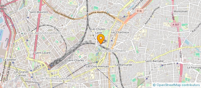 localisation de l'entreprise SCI GIRAUD KRUGER à MARSEILLE