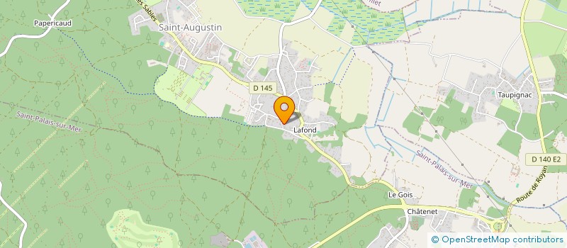 localisation de l'entreprise SCI GIRDAU  SAINT-ROMAIN-DE-BENET