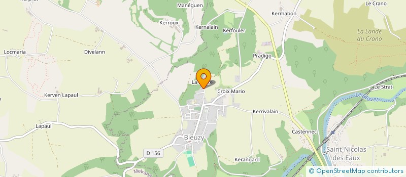 localisation de l'entreprise SCI GIRE  PLUMELIAU-BIEUZY