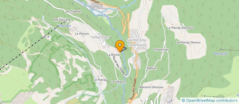 localisation de l'entreprise SCI GIRELLLE  VILLAROGER