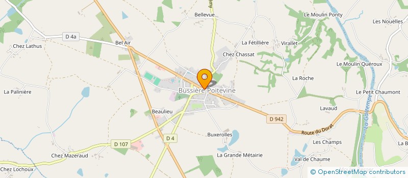 localisation de l'entreprise SCI GIRETTE  VAL-D'OIRE-ET-GARTEMPE