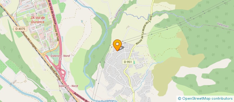 localisation de l'entreprise SCI GIRGOM  SISTERON