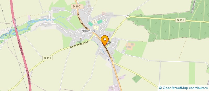 localisation de l'entreprise SCI GIRL POWER NOUVION  NOUVION