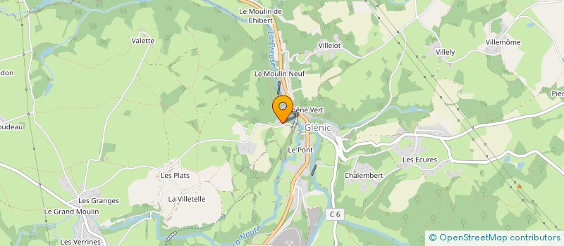 localisation de l'entreprise SCI GIRO  SAINT-FIEL
