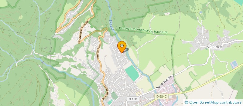 localisation de l'entreprise SCI GIRO&AL BARQUA  GEX