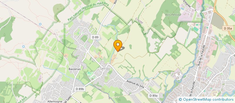 localisation de l'entreprise SCI GIROD  SAINT-GENIS-POUILLY
