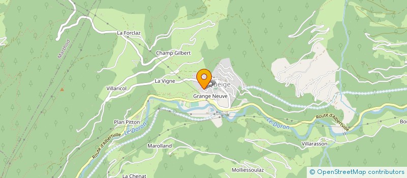 localisation de l'entreprise SCI GIROD  QUEIGE