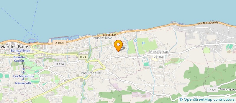 localisation de l'entreprise SCI GIROD  NEUVECELLE