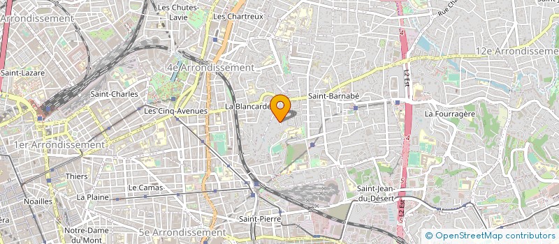 localisation de l'entreprise SCI GIROFLE à MARSEILLE