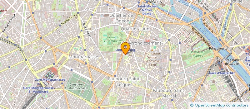 localisation de l'entreprise SCI GIROLATA  PARIS