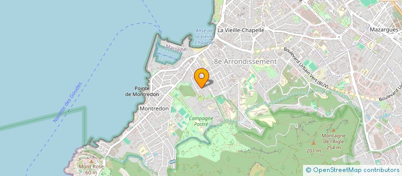 localisation de l'entreprise SCI GIRONNE 4 à MARSEILLE