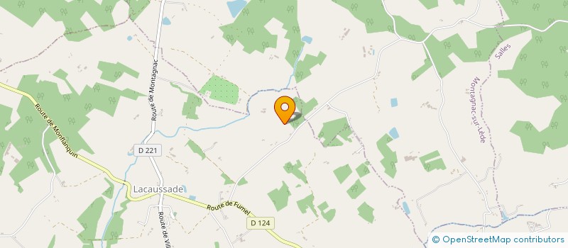 localisation de l'entreprise SCI GIROT  LACAUSSADE