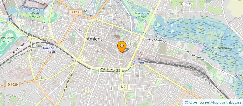 localisation de l'entreprise SCI GIROU à AMIENS