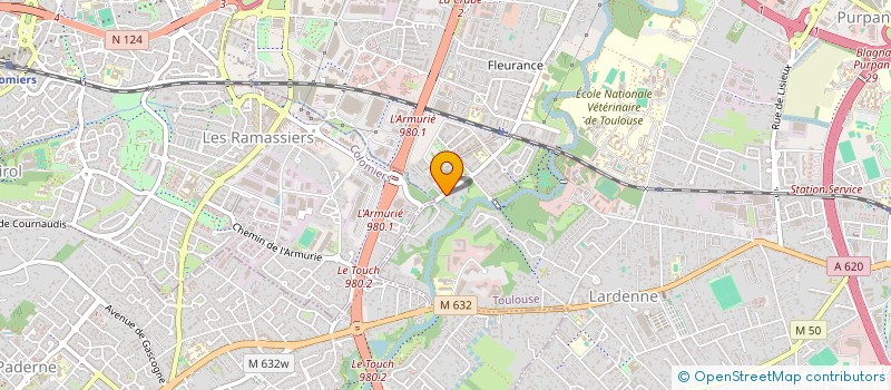 localisation de l'entreprise SCI GIROU IMMO  TOULOUSE