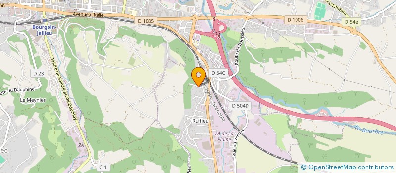 localisation de l'entreprise SCI GIROUD  RUY-MONTCEAU