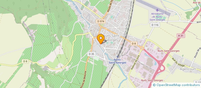 localisation de l'entreprise SCI GIROUD  NUITS-SAINT-GEORGES