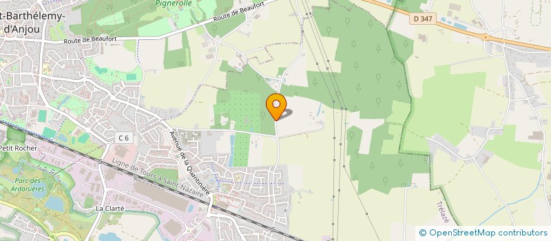 localisation de l'entreprise SCI GISELLE  TRELAZE