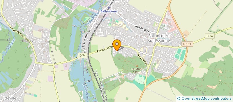 localisation de l'entreprise SCI GISLAIN à BALLANCOURT-SUR-ESSONNE