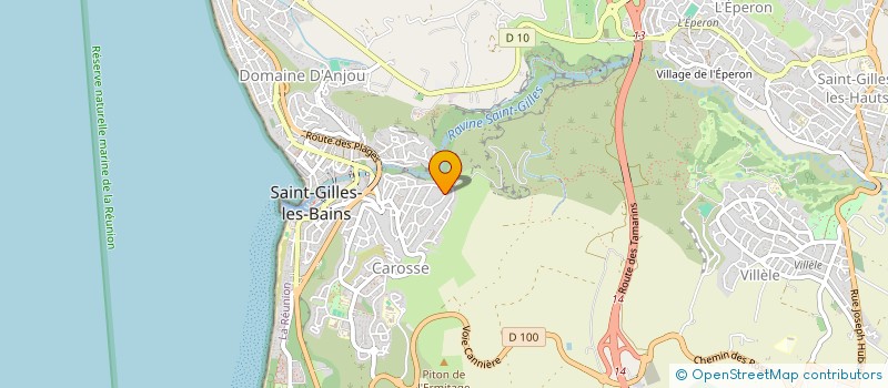 localisation de l'entreprise SCI GISQUET à SAINT-PAUL
