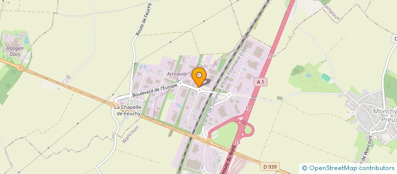 localisation de l'entreprise SCI GISSET  MONCHY-LE-PREUX