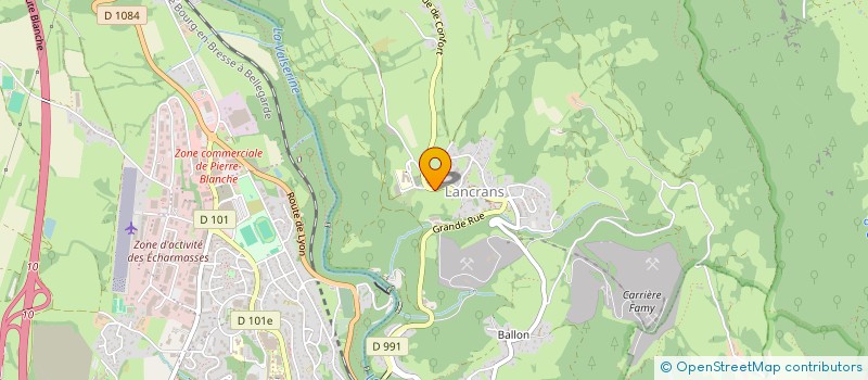 localisation de l'entreprise SCI GISY à VALSERHONE