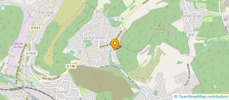 localisation de l'entreprise SCI GISY  HAYANGE