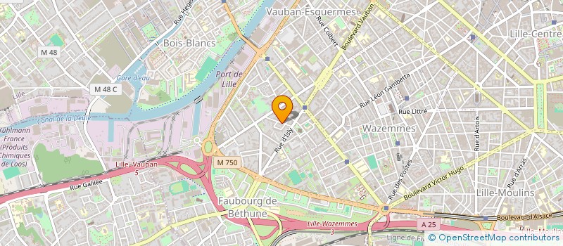 localisation de l'entreprise SCI GIT à LILLE