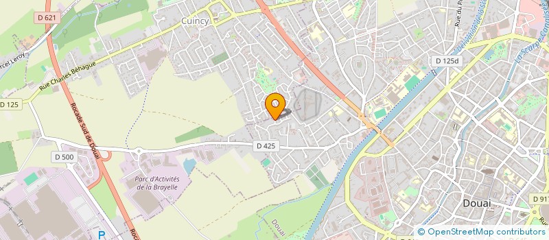 localisation de l'entreprise SCI GITANOU à DOUAI