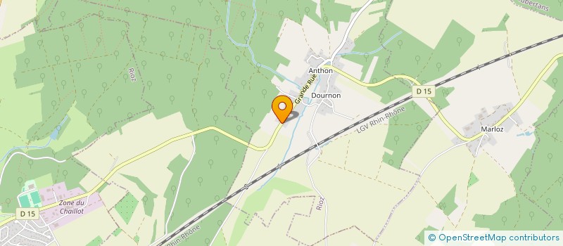 localisation de l'entreprise SCI GITE DU MI-DOUBS  VORAY-SUR-L'OGNON